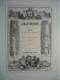 PARTITION MUSICALE 1852. CHANSONNETTE ITALIENNE. MISE EN MUSIQUE PAR LE PRINCE EMMANUEL GALITZIN, DE L’ACADEMIE PHILHARM - Musicals