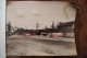 Photo 1893 Le Port Sur La Risle Pont Audemer Eure France Tirage Albuminé Albumen Print Vintage - Antiche (ante 1900)