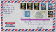 Canada 2002 Cover Sent From Toronto To Botucatu Brazil 8 Stamp Electronic Sorting Mark - Storia Postale