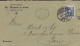 Denmark Brotype Ia KJØBENHAVN 1906 Cover PARIS Distribon. Perfin Perforé Lochung (T12) 'Th.W & V.' Th. Wessel & Vett. - Lettres & Documents