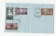 1953-1962 SOUTH AFRICA Covers FDCs  Stamps Cover Fdc - FDC