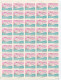 CHINA PRC ADDED CHARGE LABELS - Labels Of Fangxian City, Hubei Prov.  Three (3) Full Sheets Of 100. - Postage Due