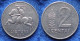 LITHUANIA - 2 Centai 1991 KM# 86 Republic (1991-2014) - Edelweiss Coins - Lithuania