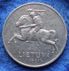 LITHUANIA - 2 Centai 1991 KM# 86 Republic (1991-2014) - Edelweiss Coins - Lituanie