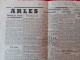 CARTE D ALIMENTATION JOURNAL LE PETIT MARSEILLAIS 1940 MUSSOLINI & VON RIBBENTROP - Le Petit Marseillais