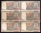 ITALIA 10000 Lire Del Castagno 30 10 1976 Lotto Di 10 Es.   LOTTO 4697 - 10000 Lire