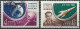 Delcampe - C4742 Space Satellite Telecom Astronaut Spacecraft Planet 3xSet+12xStamp Used Lot#570 - Collections