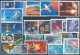 C4744 Space Satellite Astronaut Spacetravel Telecom Planet 2xSet+13xStamp Used Lot#572 ERROR - Collections