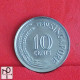 SINGAPORE 10 CENTS 1980 -    KM# 3 - (Nº56119) - Singapore