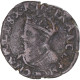 Monnaie, France, Charles X, Double Tournois, 1590, Dijon, TB, Cuivre - 1589-1610 Henri IV Le Vert-Galant