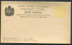 MONTENEGRO 1892 Prince Nikola  2 Nkr.reply-paid Card, Unused.  Michel P10 ERROR - Montenegro