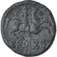 Monnaie, Iberia, As, 1st Century BC, Segobriga, TTB, Bronze - Celtic