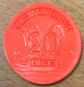 06 NICE PALAIS DE LA MÉDITERRANÉE JETON DE CASINO DE 20 FRANCS CHIPS TOKENS COINS - Casino