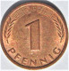 Pièce De Monnaie 1 Pfennig 1982 G - 1 Pfennig