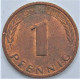 Pièce De Monnaie 1 Pfennig 1987 F - 1 Pfennig