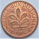 Pièce De Monnaie 1 Pfennig 1994 F - 1 Pfennig