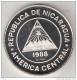 *nicaragua 50 Cordobas 1988  Km 62  Proof !!! - Nicaragua