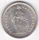 Suisse. 2 Francs 1964 B, En Argent, KM# 21 - 2 Franken
