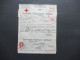 Frankreich 1944 Croix Rouge Geneve (schweiz) Anfragesteller / Demandeur / Verbleib In Algerien / Alger ?! Alger- Creteil - Cartas & Documentos