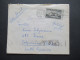 USA 1955  Mit Luftpost Air Mail Nach Valparaiso Chile / Übersee Mit Violettem Stempel Jorge Ampuero Su Cartero - Brieven En Documenten
