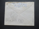 USA 1955  Mit Luftpost Air Mail Nach Valparaiso Chile / Übersee Mit Violettem Stempel Jorge Ampuero Su Cartero - Covers & Documents