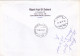 TRAINS, METALIC STRUCTURES, SCULPTURE, STAMPS ON REGISTERED COVER, 2001, SPAIN - Storia Postale