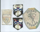 Lot 4 Patches: Gabon Et Pays Bas - Ecussons Tissu