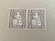 Helvetia Doppelprägung MH* - Unused Stamps