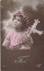 RELIGIONS - Jeune Fille - Foi - Croix - Fleurs - Carte Postale Ancienne - Autres & Non Classés