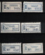 ! 3 Steckkarten Mit 35 R-Zetteln Aus Australien, Australia, Einschreibzettel, Reco Label - Collections