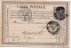 33444# SAGE CARTE PRECURSEUR Obl TOULOUSE HAUTE GARONNE 1877 T18 Pour MIRECOURT VOSGES - Cartes Précurseurs