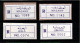! 2 Steckkarten Mit 23 R-Zetteln Aus Irak, Iraq, Baghdad, Mosul, Msarif, Einschreibzettel, Reco Label - Irak