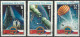 Delcampe - C4750 Space Satellite Spacecraft Astronaut Science Meteorology 2xSet+13xStamp Used Lot#578 - Verzamelingen