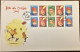 Fête Du Timbre 2005 : Enveloppe (17x27cm) Avec Le Bloc De Timbres Du BC3751 (cachet à Date Valence) - Sonstige & Ohne Zuordnung