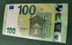 100 EURO SPAIN 2019  DRAGHI V004C4 VA SC UNCIRCULATED  PERFECT - 100 Euro