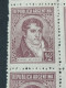 Fragmento Plancha De 10 Estampillas Argentinas Con Complemento – Valor: ½ Centavo – Año: 1935 –Serie Próceres Y Riquezas - Blocs-feuillets