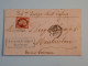 BX9 FRANCE  BELLE LETTRE  1856 BORDEAUX A MONTAUBAN  + NAPOLEON   N°17A +AFF. INTERESSANT +++ + - 1853-1860 Napoleone III