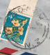 NEW-ZEALAND 1964, COVER USED TO INDIA, 3 DIFF STAMP, FLAG, CABLE, FLOWER, GISBORNE CITY SLOGAN, PLEASE SHOW RETURN ADDRE - Briefe U. Dokumente