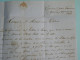 BX9 FRANCE  BELLE LETTRE EN P.D.  1861 EPINEUIL  TONNERRE A LONDON ENGLAND  + NAPOLEON 40C  +AFF. INTERESSANT +++ + - 1853-1860 Napoleone III