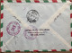 PORTUGAL 1980, REGISTER COVER, USED TO USA, SETUBAL CITY, 5 DIFF STAMP, SAN AXE, SINATRA VILLA BUILDING, HERITAGE, AEROP - Covers & Documents