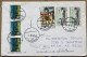 ROMANIA 2002, COVER USED TO USA, 6 STAMP, ECO-TOURISM, PREJMER BUILDING, HERITAGE, BOEING AEROPLANE, BUCHAREST CITY CANC - Cartas & Documentos