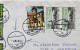 ROMANIA 2002, COVER USED TO USA, 6 STAMP, ECO-TOURISM, PREJMER BUILDING, HERITAGE, BOEING AEROPLANE, BUCHAREST CITY CANC - Briefe U. Dokumente