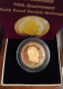 Tristan Da Cunha 2 Sovereign 2010 Churchill 70th Anniversary Mintage 199 Proof In Box Cod.au.021 - Altri & Non Classificati