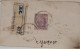 BRITISH INDIA 1914 KEVII 2a FRANKING On 1/2a KGV Stationery Registered RMS COVER, NICE CANC ON FRONT & BACK As Per Scan - Jaipur
