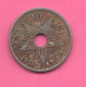 CONGO BELGA 10 Cents 1911 Belgisch Kongo Congo Belge Nickel Coin - 1910-1934: Albert I.