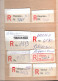 ! 1 Steckkarte Mit  17 R-Zetteln Aus Litauen, Einschreibzettel, Reco Label - Lithuania