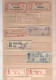 ! 1 Steckkarte Mit  25 R-Zetteln Aus Rußland, Russia, U.a. Moskau, St. Petersburg, Einschreibzettel, Reco Label - Collections