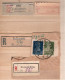 ! 1 Steckkarte Mit  25 R-Zetteln Aus Rußland, Russia, U.a. Moskau, St. Petersburg, Einschreibzettel, Reco Label - Collections