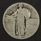 Etats-Unis / USA, Standing Liberty, Quarter Dollar, 1926, Argent (Silver), KM#145 - 1916-1930: Standing Liberty (Libertà In Piedi)