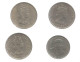 Monnaie, MAURITIUS, MAURICE , One Rupee X 4 , 1971, 1975, 1978, 1997, LOT DE 4 MONNAIES - Maurice